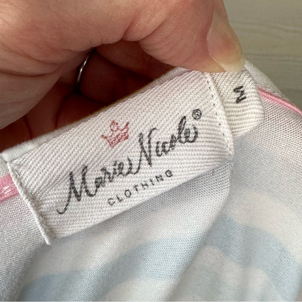 Marie Nicole Colorful Striped Dress Size Medium - Picture 3 of 3